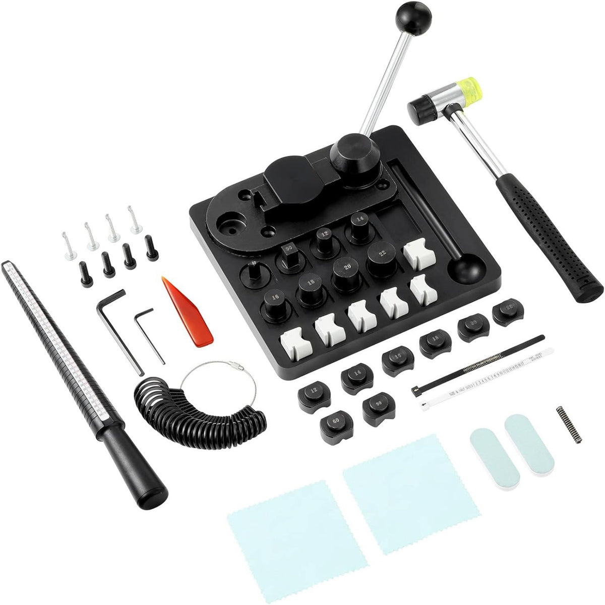 Rings  Bender Kit with Measuring Tools Professional Rings  Making Tool Benchtop for Hobbyists