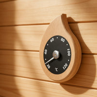 Sauna Thermometer Analog Meter Compact for Bathhouses