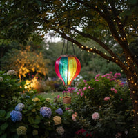 Solar Hot Air Balloon Lantern Hanging Hot Air Balloon Lantern Weather Resistant