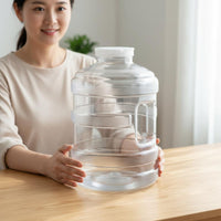 Tea Water Container Dust-Proof Lid Household Storage for Home