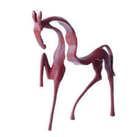 Horse Ornament Abstract Desktop Ornament Stylized for Living Room, Bookshelf