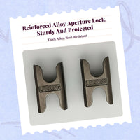 Aluminum Alloy Security Lock, Heavy-Duty Frame Latch