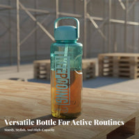 Shatter-Proof Large Capacity Water Bottle High Temperature Resistant Large Capacity Sports Bottle Long-Lasting for Office Workers, Hiking
