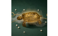 Decorative Brass Turtle Tray Small Size Brass Turtle Tray Artisanal