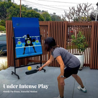 3 Pieces Perforated Training Pickleballs | Quiet spring Design, Foam Pickleballs, for Backyard