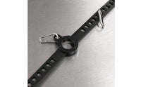 Lat Pulldown Bar with Carabiners Multiple Grip Lat Pull Handle Adjustable Gym Attachment for Bodybuilders