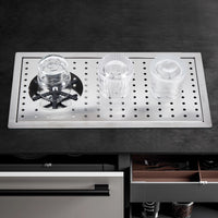 Stainless Steel Cup Rinser for Coffee Bar
