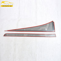 Stainless Steel Front Hood Dust Cover and Horn Cover Trim for Hongqi 26 H5