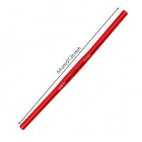 Smooth Cylindrical Straight Cycle Handlebar Printed Markings 25.4 Mm Handlebar Lightweight