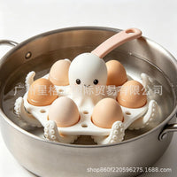 跨境新品Multifunctional Egg Holder三合一多功能煮蛋架家居工具