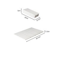 Quick-Dry Silicone Draining Mat Easy to Clean Dish Drying Mat with Built-in Drain Non-Slip Dish Drain Pad Food-Grade for Small Apartments