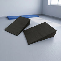 Firm Heel-Elevated Squat Wedge Foam Squat Wedges Dense Calf Stretch Blocks Lightweight for Athletes, Runners