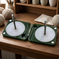 Folding Yarn Winding Rack PLA Hinged Yarn Rack Metal Spindle
