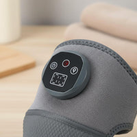 Temperature Control Graphene Heating Knee Wrap Heat Treatment Vibration Leg Massager Warm Compress Heated Leg Wrap Rechargeable for People with Thicker Legs, Home