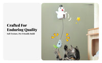 Self-Play Electric Cat Teaser Toy | Interactive Swinging Motion, Automatic Moving Design, Cat Toy with Lure, for Home