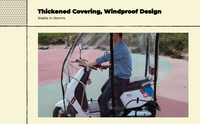 Waterproof scooter cover, universal fit