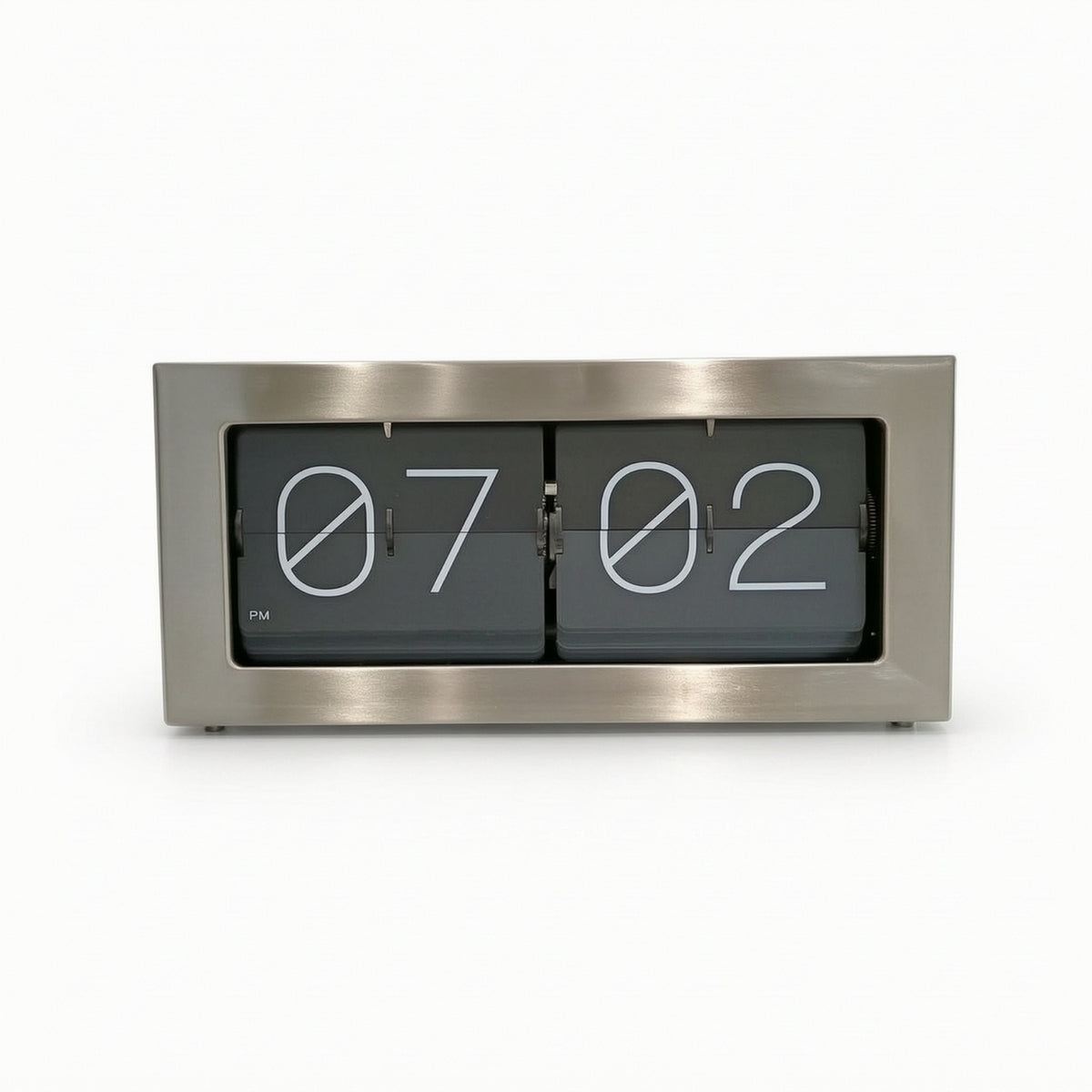 Mechanical Flip Clock Vintage-Style Flip Desk Clock Easy to Read for Living Room