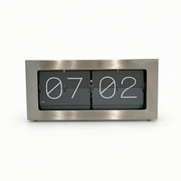 Mechanical Flip Clock Vintage-Style Flip Desk Clock Easy to Read for Living Room