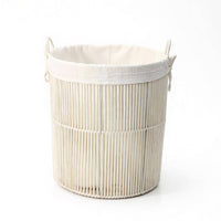 Laundry Hamper Sturdy Cotton Rope Hamper Woven for Bedroom, Nursery, Homeowners