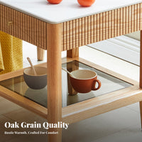 dual-level Corner Table Multifunctional Household Furniture scuff Resistant