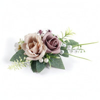 Wrist Corsage with Pearls Artificial Accessory Prom for Bridesmaids, Brides