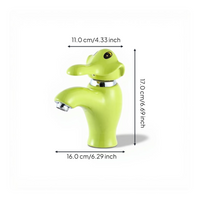 Cartoon Elephant Ceramic Faucet for Kids Bathroom
