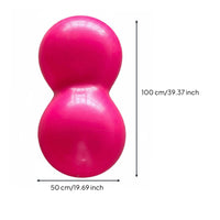 Non-Slip Sensory Training Ball Thickened Material Peanut Shaped Exercise Ball Antirupture Fitness Equipment Leak-Proof for Children, Beginners