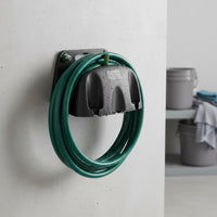 Space-Saving Garden Hose Storage Rack Easy Installation Wall Mounted Hose Holder Long-Lasting for Gardeners, Homeowners, Patio, Garage