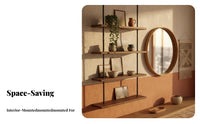 Ceiling-Suspended Single storage-areaSaving unobstructed Shelving single-tier Modern & fashion