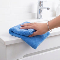 10 Pack Large Cleaning Towels and Microfibre Cloth, Microfibre Towel 30cm x 70cm, Non-linting Medium Weight Material for Kitchen