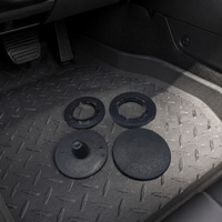 Car Floor Mat Retainer Clips Anti-Slip Fasteners for Double Layer and TPE Mats