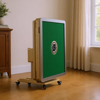 Automatic Foldable Mahjong Table Built-in Tile Handling Mahjong Table with Wheels Compact Game Furniture for Home