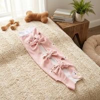 Cat Recovery Suit with Full Jumpsuit Legs, Printed Sterilisation Suit for Female Cats, Post Surgery Clothes with Ties, Anti Licking Wear After