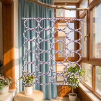Bird Climbing Ladder Loop Made of Paper Material, Parrot Enrichment Exercise Toy for Budgie, Cockatiel, and Lovebird, for Small to Medium Birds