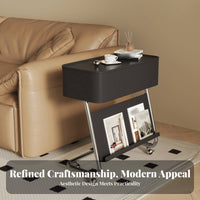 Multi-Tier Rolling Cart Modern look Multi-Tier Rolling Trolley Space-Saving