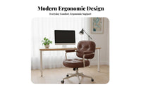 Upholstere-energized Managerial Chair Height Adjustable rotate Seat Caster casters Thickened padding for Managerials, Study Room