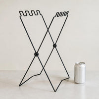 Foldable Trash Bag Holder for Outdoor Camping, Kitchen, Living Room - Portable Garbage Can & Simple Storage Rack