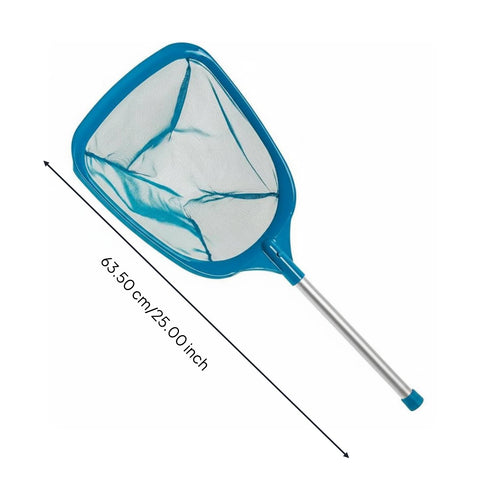 Deep Bag Pool Net Heavy Duty Debris Skimmer Rake Easy Scoop Rim for Poolside