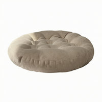 Round Meditation Cushion Breathable Round Floor Pillow Soft Padded