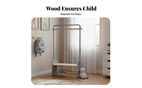 children's Tree-Shaped Hanger Rack Floor-Standing without coststanding Garment Rack