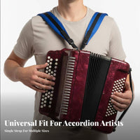 Long-Lasting Nylon Accordion Straps Comfortable Accordion Straps Breathable