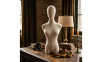 Female Mannequin Torso Boutique-Style Dress Form Torso Sturdy for Jewelers
