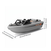 Wireless Control Racing Boat Waterproof Servo Water Toy for Pool, Boys, Kids