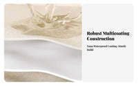 Compressible Clothes Box Large Capacity Foldable Fabric Box Clear transparent panel