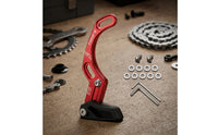 CNC-Machined Chain Guide with Lower Guard Smooth Bike Chain Guide Long-Lasting Lightweight for Mountain Bikers, Rough Trails