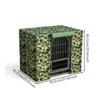 Waterproof Outdoor Dog Kennel Cover, Windproof, Insulated
