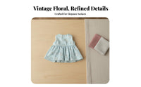 BJD Doll Dress Floral Doll Dress Adorable Design Toy Accessory for Hobbyists