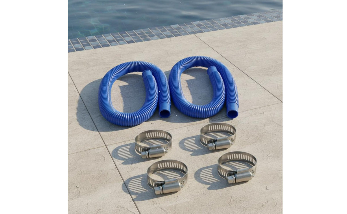 3 Pieces Flexible Pool Drain Pipe Wide Pump Compatibility Corrugated Replacement Hose