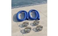 3 Pieces Flexible Pool Drain Pipe Wide Pump Compatibility Corrugated Replacement Hose