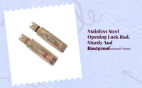 Fenestration Lock, Aluminum Alloy Security Lock, Universal Casement Fenestration Latch for Home, Office, Sliding Doors